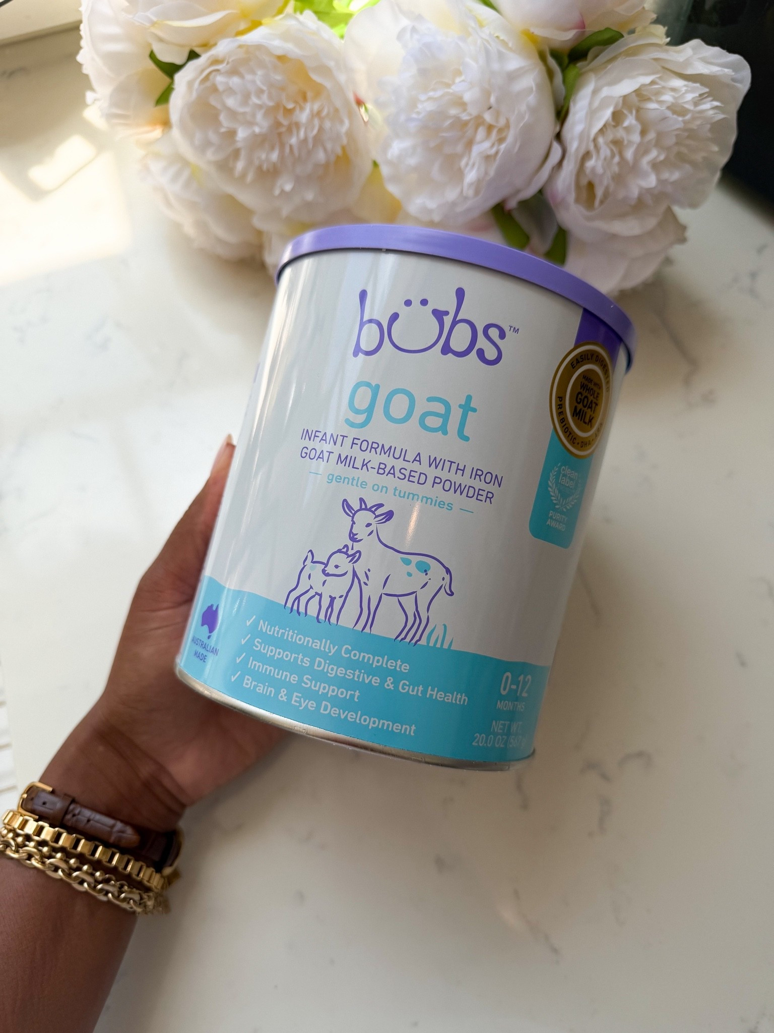 #ad Bubs Goat Milk Infant Formula has truly been a favorite for my baby! They’re a premium, science-backed, clean-label nutrition sourced from Australian farms. Their formula is crafted with the world’s highest safety standards and you can grab it now at Target! 
@aussiebubsofficial @Target 
#TargetPartner #Bubs #GOATofGoatMilk #BubsatTarget

#LTKmomlife #LTKmorningroutine #LTKBaby