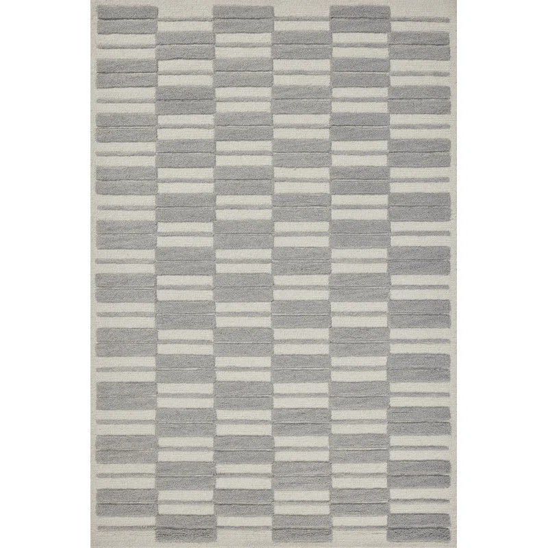 Chris Loves Julia x Loloi Bradley Ivory / Gray Area Rug | Wayfair North America