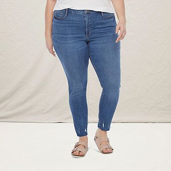 a.n.a-Plus Womens High Rise Skinny Jean | JCPenney