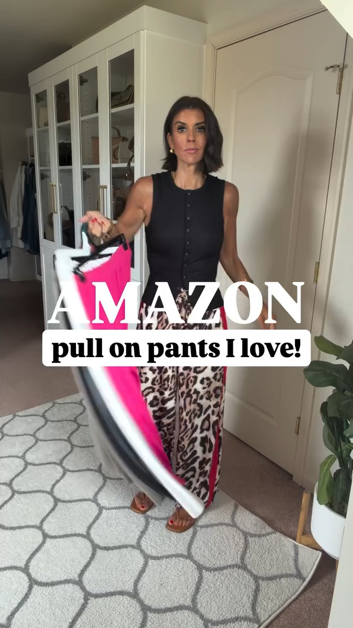 Amazon pull on pants! Size xs in green and white tanks, size small in everything else. I’m 5’5 for reference.

#LTKdayinmylife #LTKootd #LTKmomlife