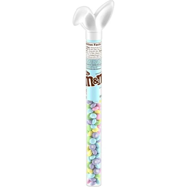M&M's Pastel Mix Easter Milk Chocolate Candy - 3 oz Bunny Cane - Walmart.com | Walmart (US)