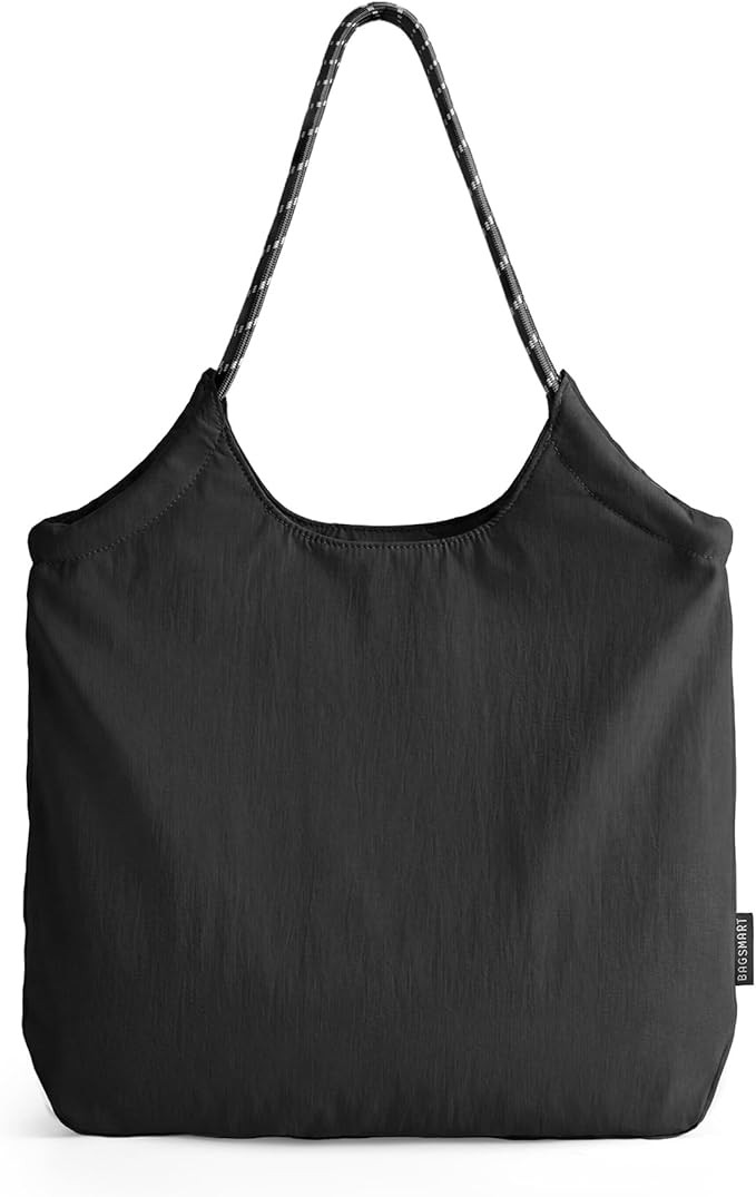 BAGSMART Beach Bags for Women, Beach Tote Bag Beach Bag with Zipper Travel Tote Bag for Women San... | Amazon (US)
