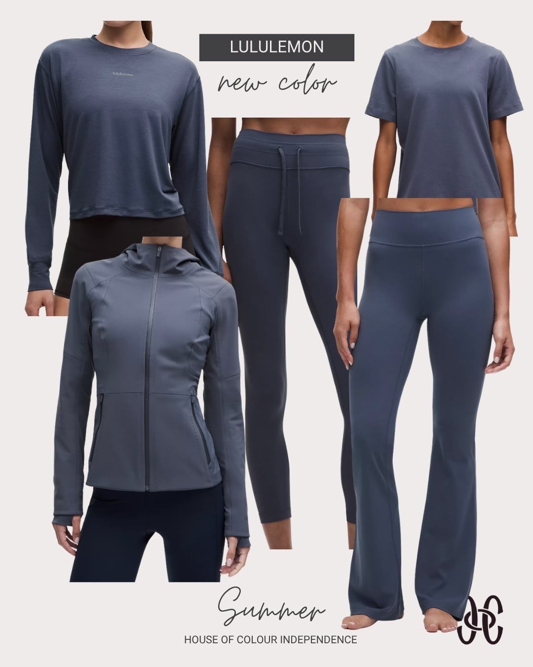Gorgeous dark blue grey for our summer color analysis clients. #hocsummer

#LTKActive