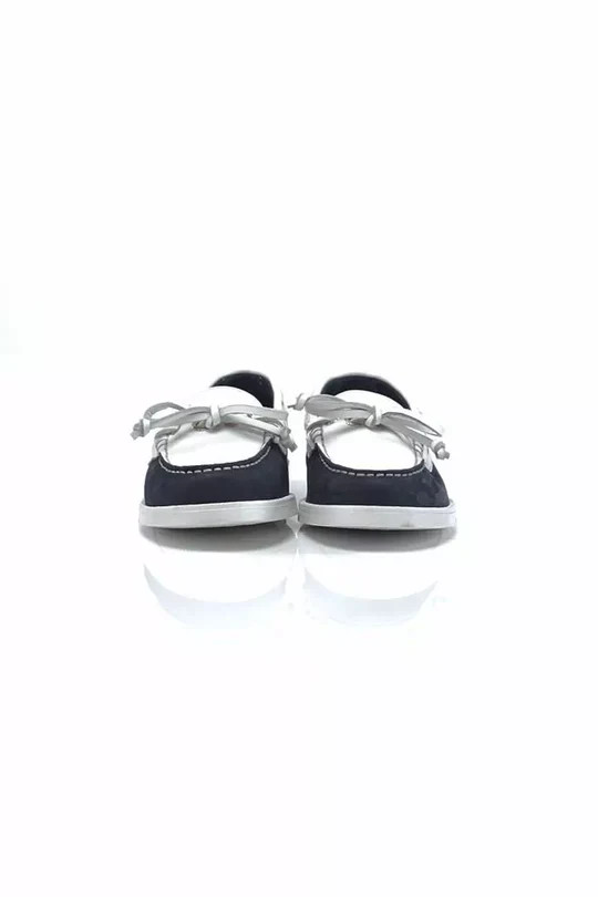 Padstow Deck Shoe (Navy White) | Holland Cooper