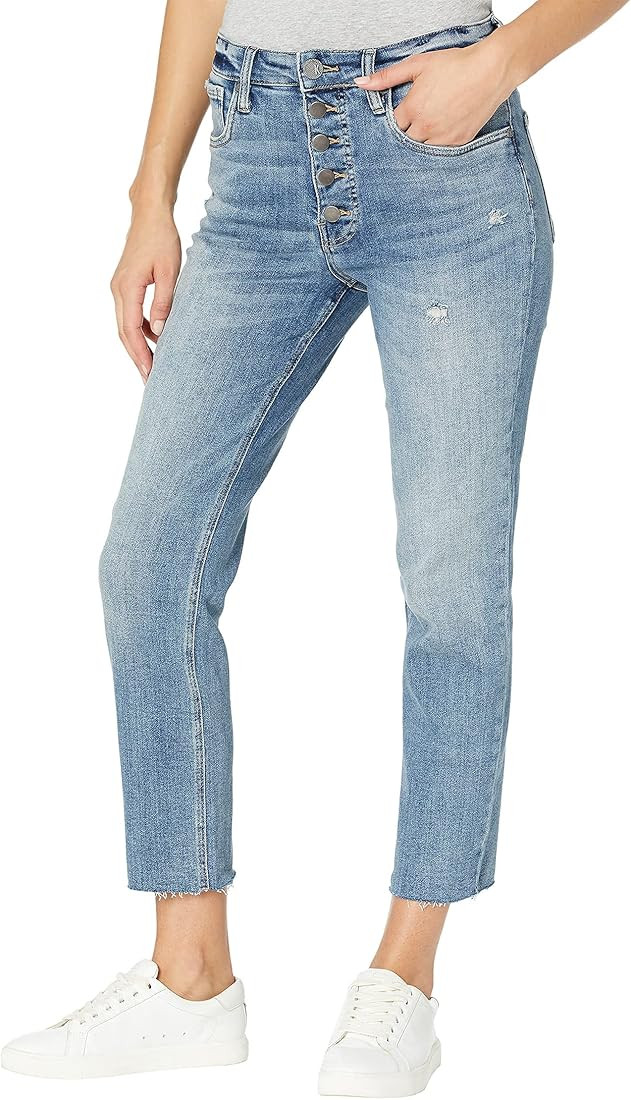 KUT from the Kloth Rachael High-Rise Fab Ab Mom Jeans | Amazon (US)