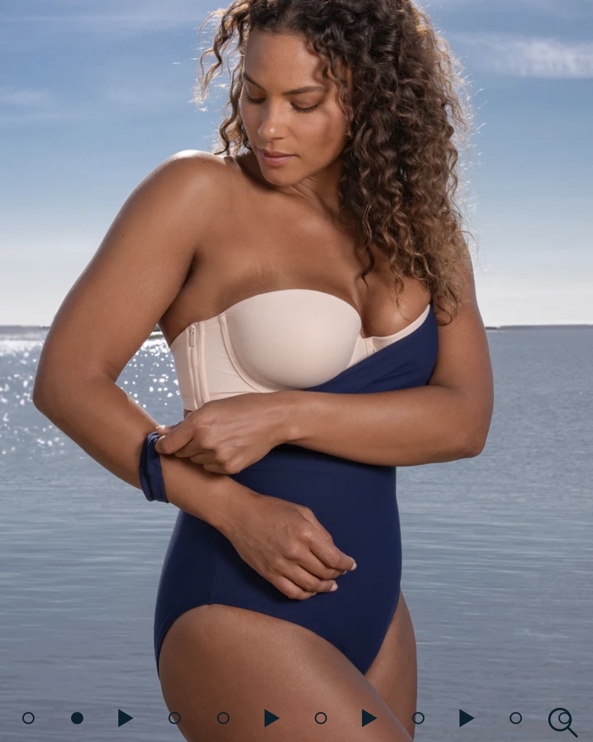 Another fantastic item from Stylest: Their Best-Selling Swim Bra. It’s completely waterproof, has removable convertible straps, and fits perfectly under your swimsuit for more support. I’ve also brought it as a regular strapless bra for vacations, because it packs and travels really well. Size up in the band if you can — I’m normally a 36DDD, and in the Swim Bra I wear a 36E. Save 15% with code SISTER15! 🌊

#LTKSwim #LTKMidsize #LTKTravel