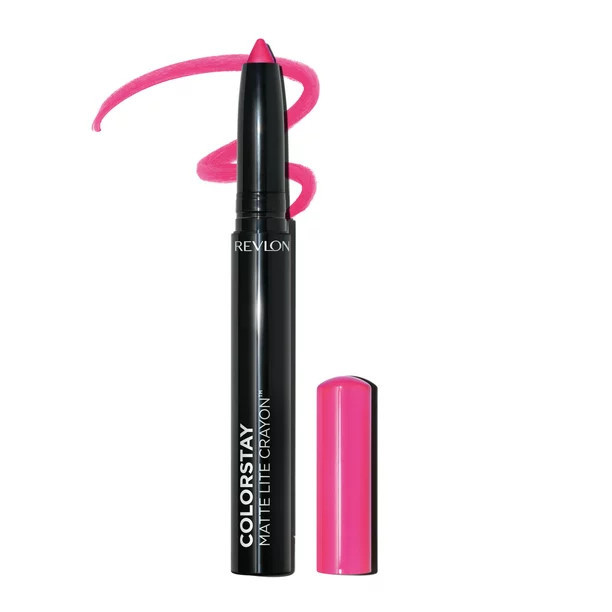 Revlon ColorStay Matte Lite Crayon Lipstick with Built-in Sharpener, Smudgeproof, Water-Resistant... | Walmart (US)