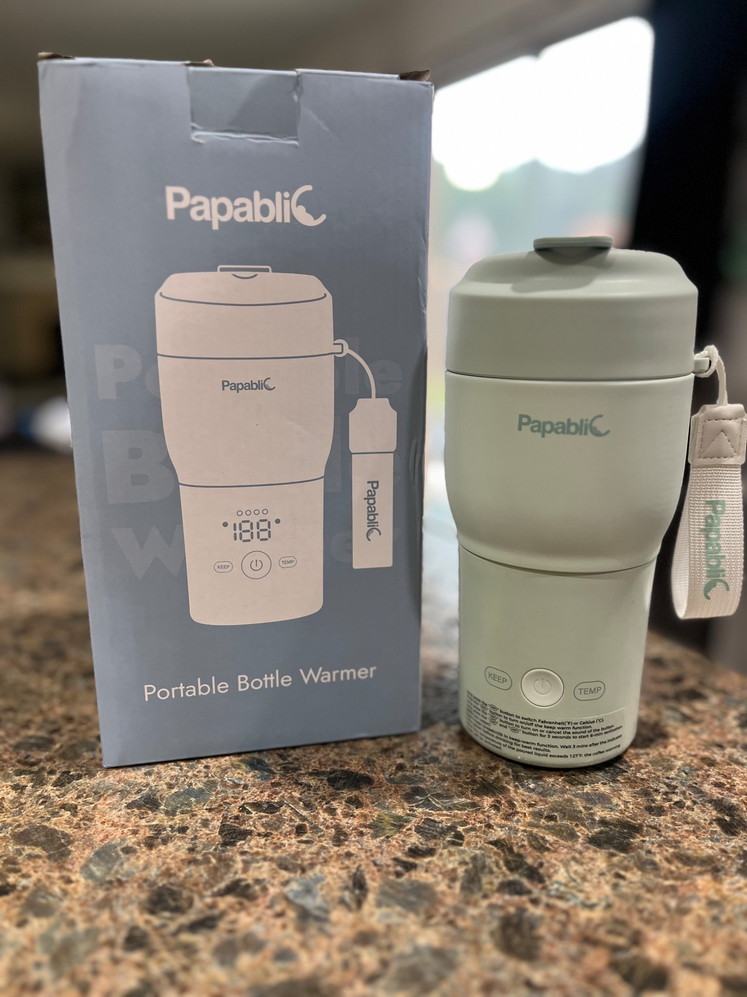 Papablic Portable Bottle Warmer🍼

#LTKBaby