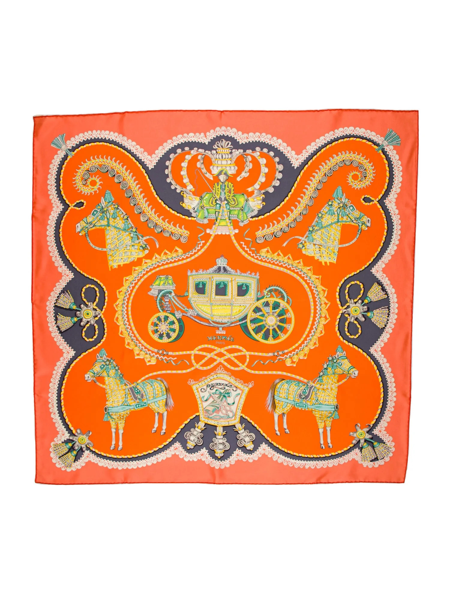 Paperoles Silk Scarf w/ Tags | The RealReal