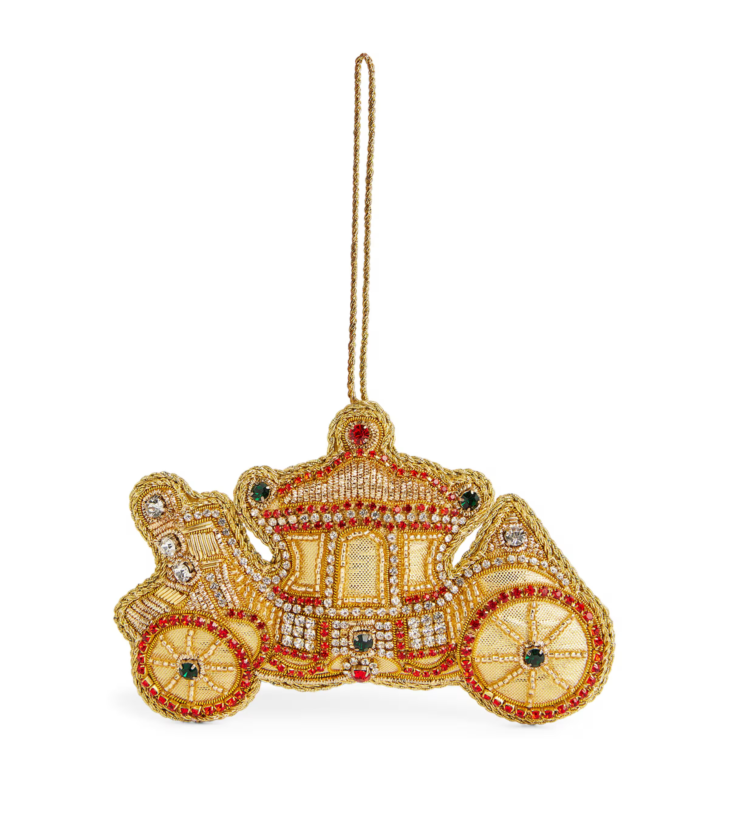 Multi Embellished Carriage Tree Decoration | Harrods