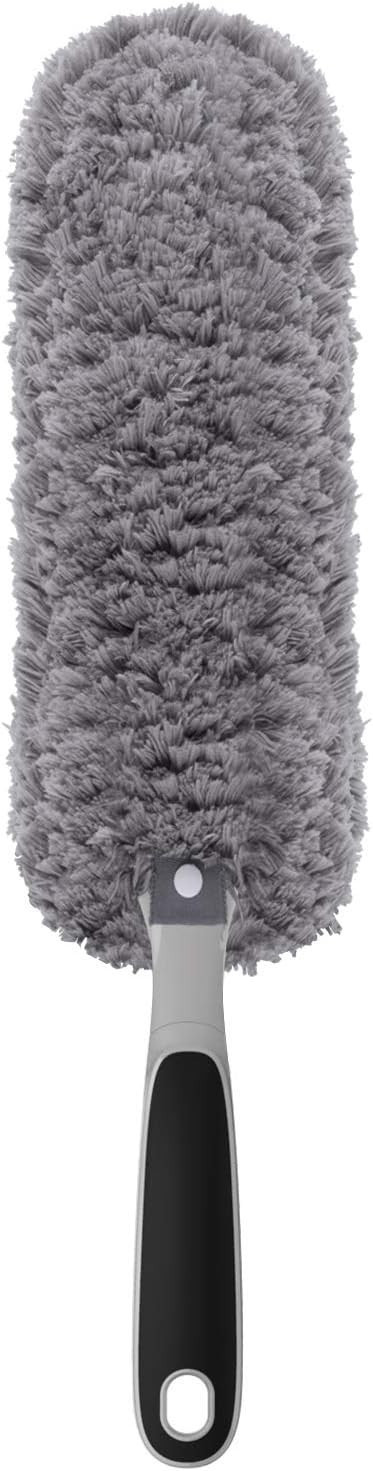 MR.SIGA Lint Free Microfiber Duster, Washable Duster for Household Cleaning Gray | Amazon (US)