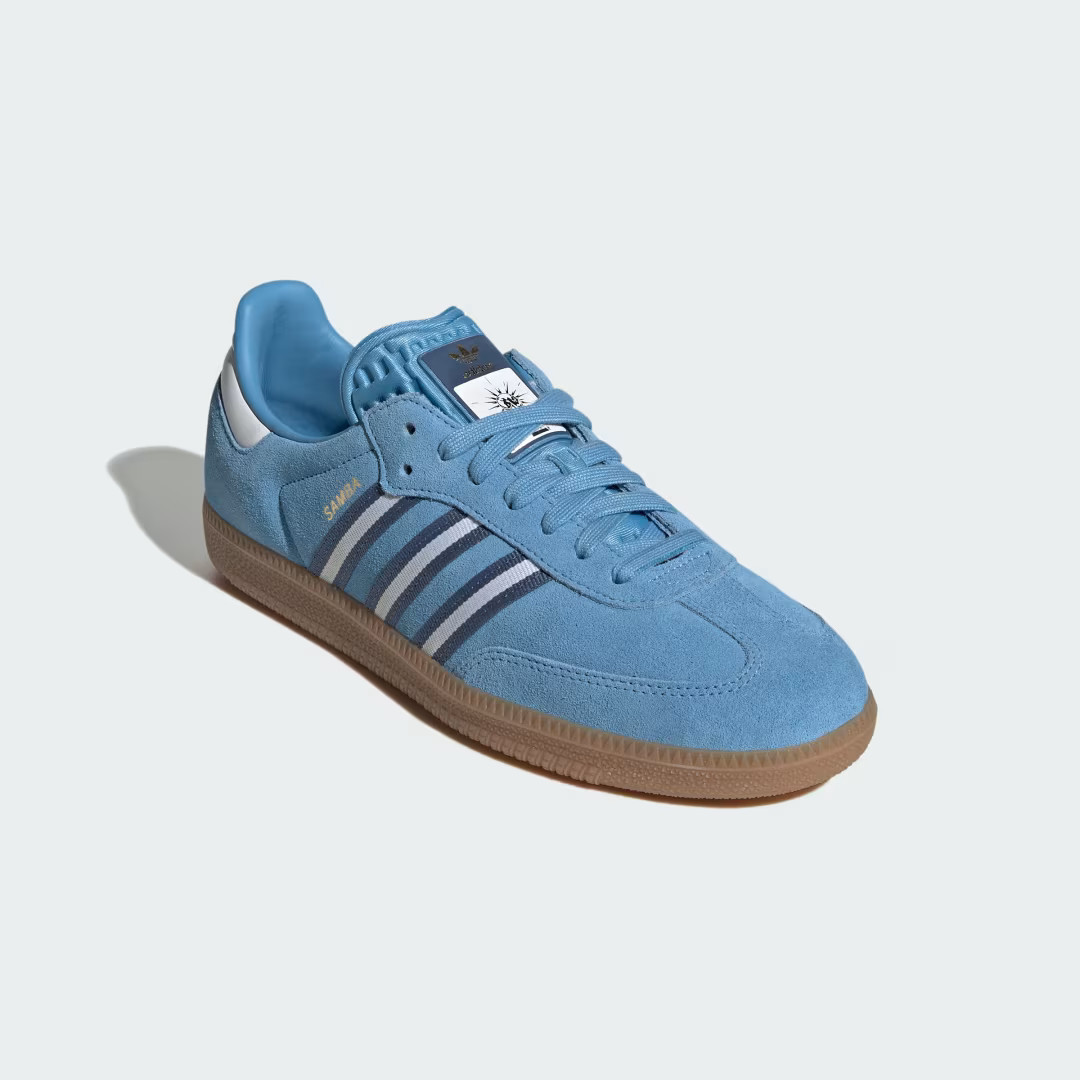 Samba OG Shoes Light Blue M 11.5 / W 12.5 - Mens Originals Shoes | adidas (US)