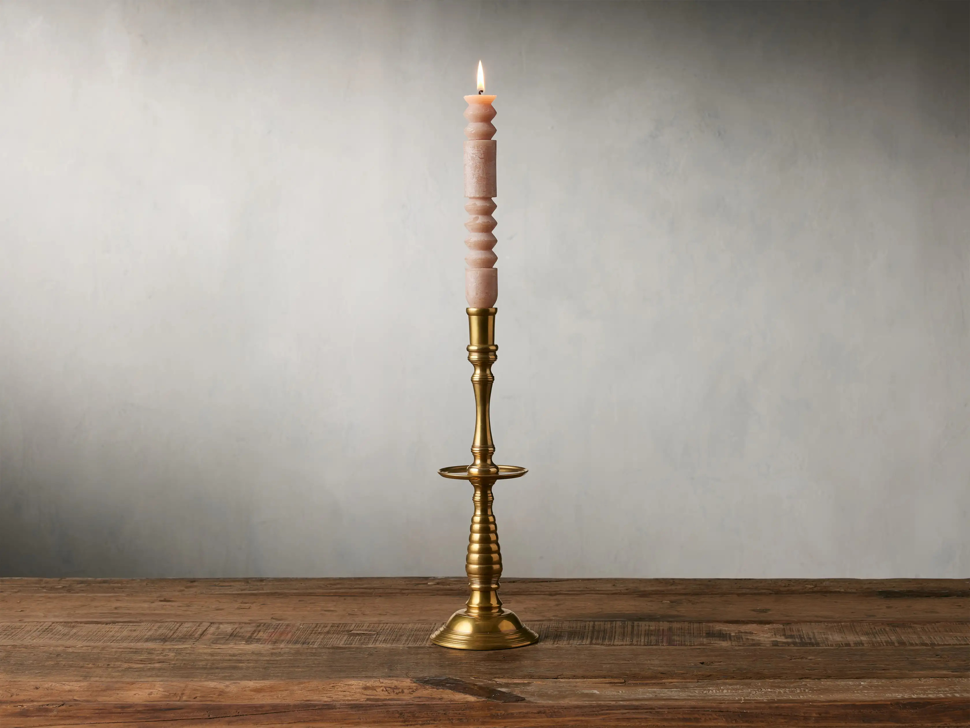 Abstract Rustic Taper Candle (Set of 2) | Arhaus