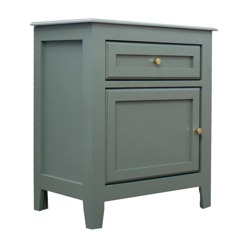 Claymore 1-Drawer Solid Wood Nightstand | Wayfair North America