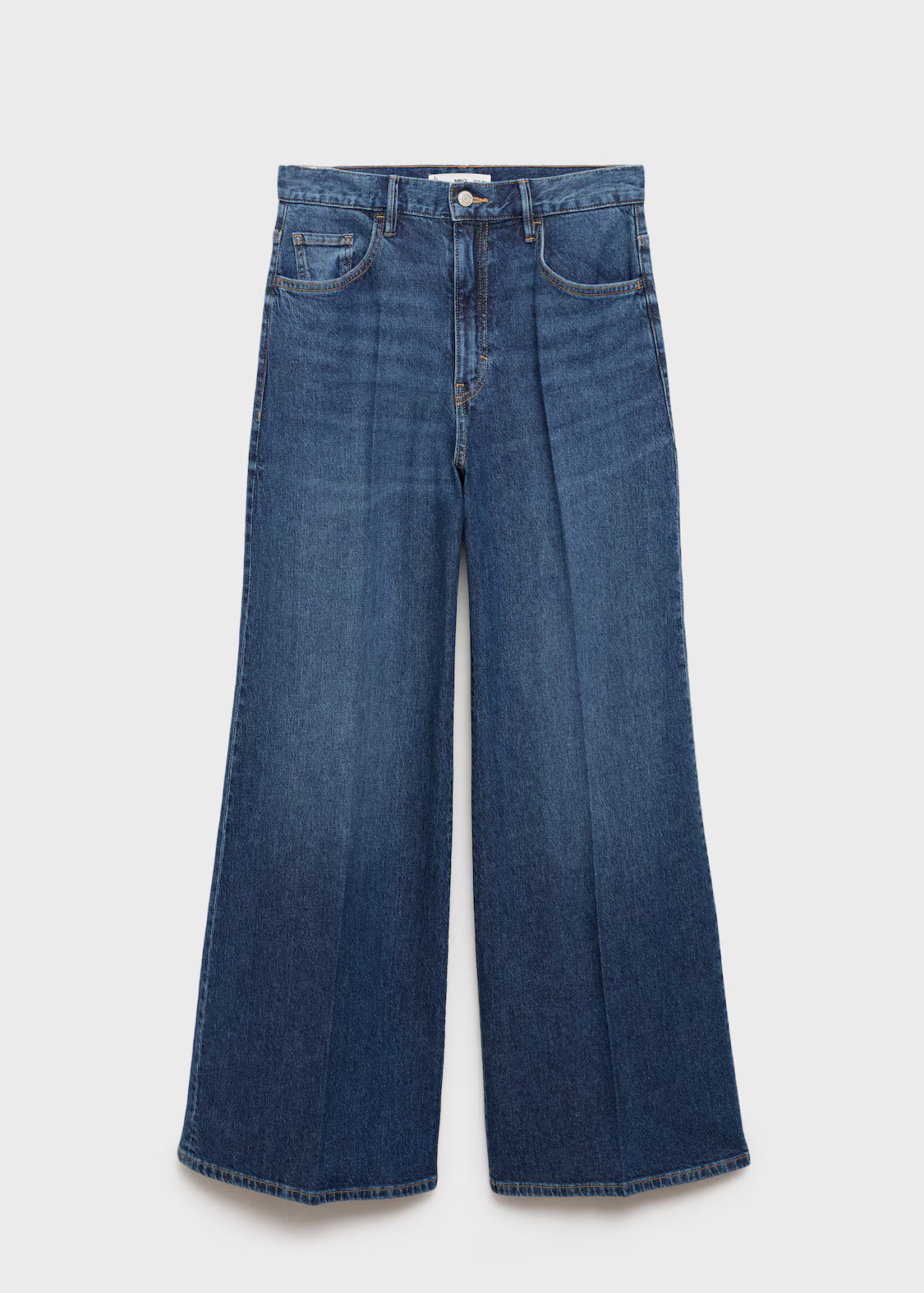 High-rise wideleg jeans - Women | MANGO United Kingdom | MANGO (UK)