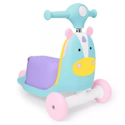 SKIP*HOP® Zoo 3-in-1 Ride-On Unicorn | Bed Bath & Beyond | Bed Bath & Beyond