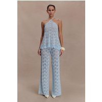 Glinda Crochet Pants / Light Blue | MESHKI | XXS | MESHKI US