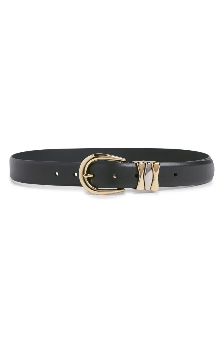 The William Split Decision Leather Belt | Nordstrom