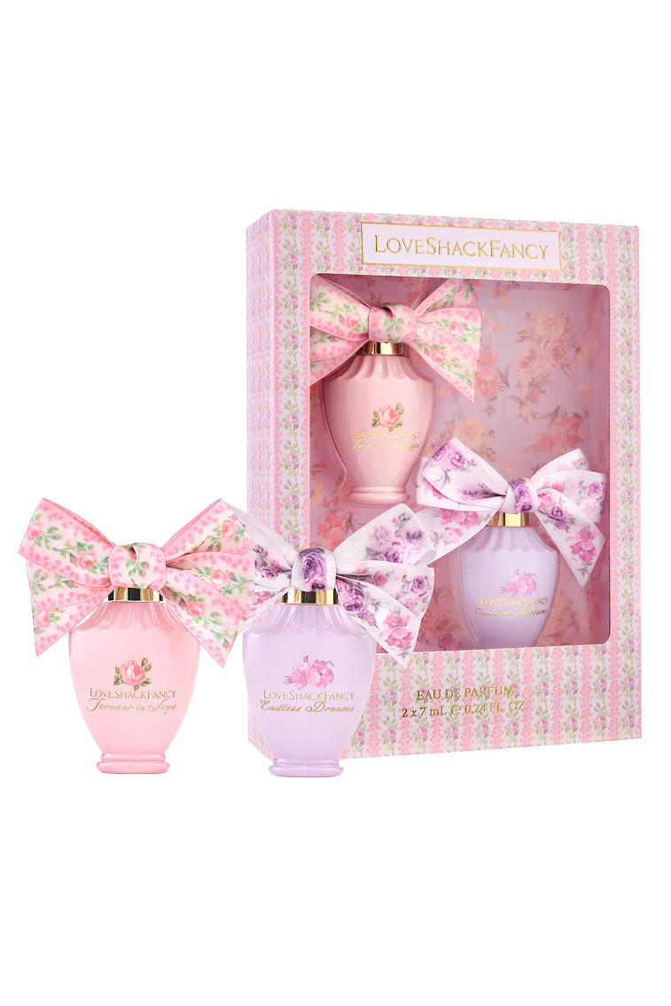 Mini Forever In Love & Endless Dreams Eau De Parfum Set | LoveShackFancy