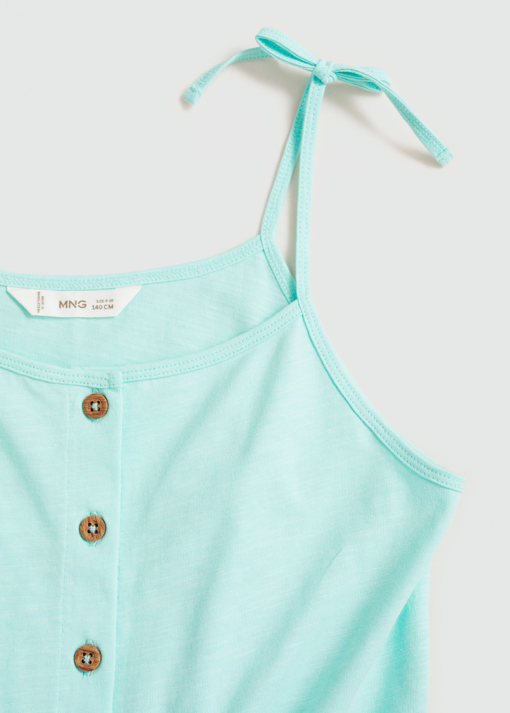 Cotton short jumpsuit | MANGO (US)
