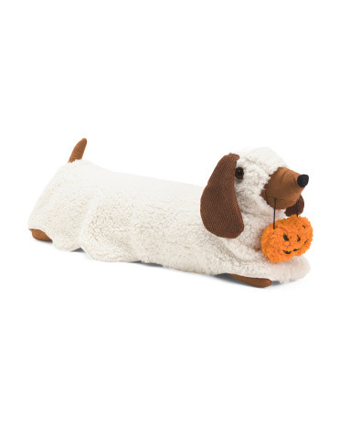 24x9 Shaped Halloween Sheet Dog Pillow | TJ Maxx