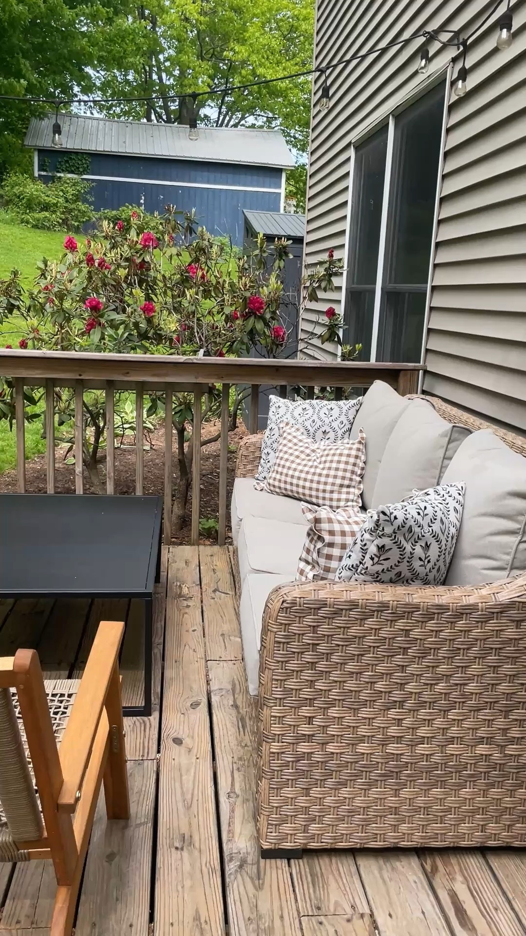 Outdoor furniture on a budget!  Pottery style on a Walmart budget.  

Outdoor sofa.  Outdoor swivel chairs.  Outdoor coffee table.  Outdoor pillows.  Outdoor wicker chairs.  Outdoor Veradek planters.  Outdoor side table.  Better Homes and Garden furniture.  

#LTKHome #LTKSaleAlert #LTKSeasonal