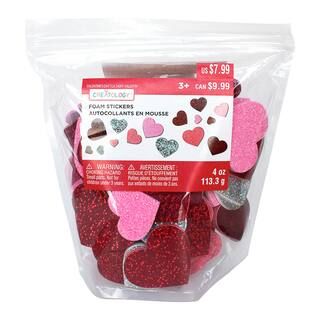 Holographic Valentine's Day Heart Foam Stickers by Creatology™ | Michaels Stores