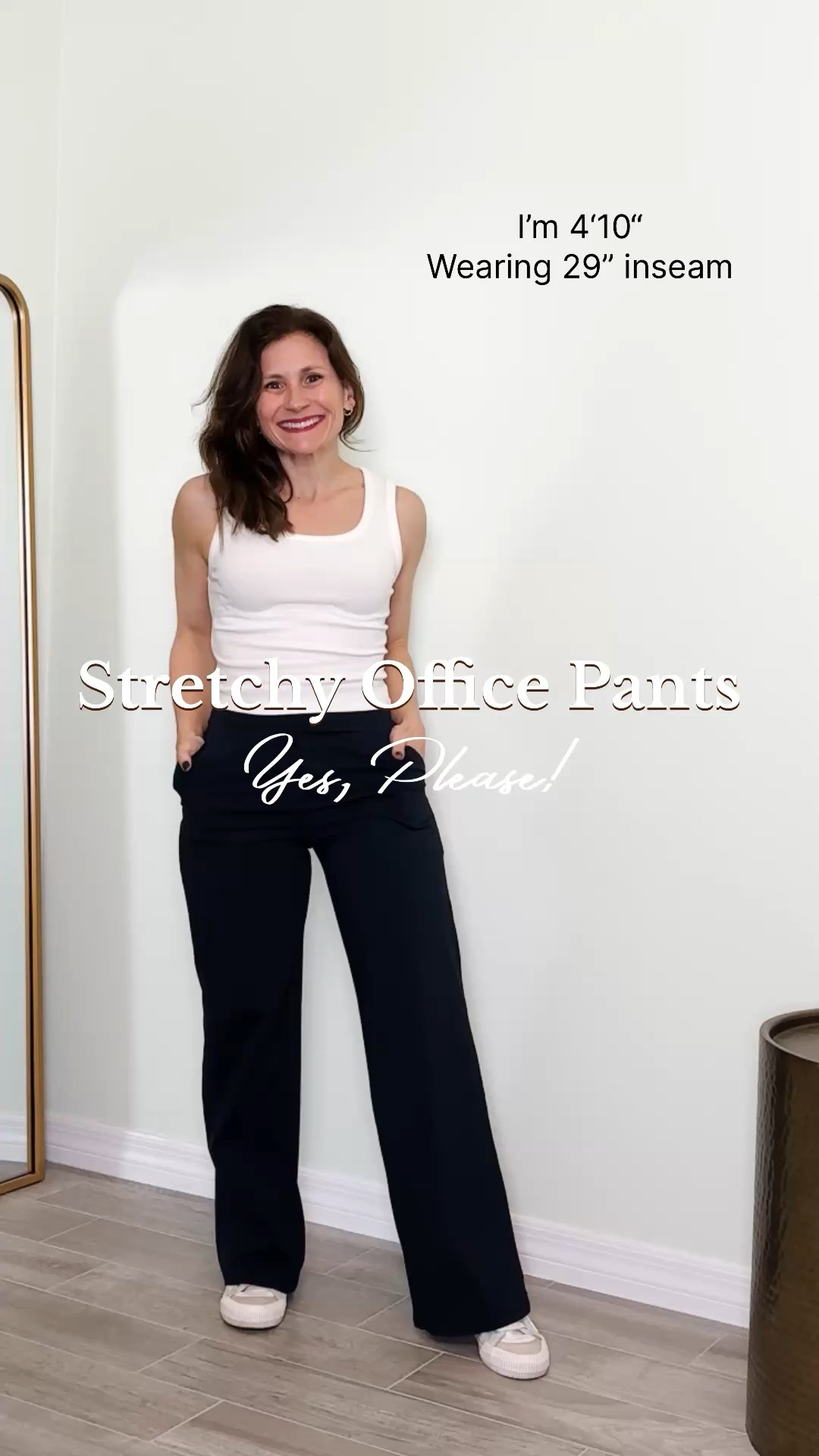 Stretchy pants for everyday to business casual styling. Petite friendly size options available, I am 4’10"

#LTKWorkwear #LTKStyleTip #LTKWatchNow