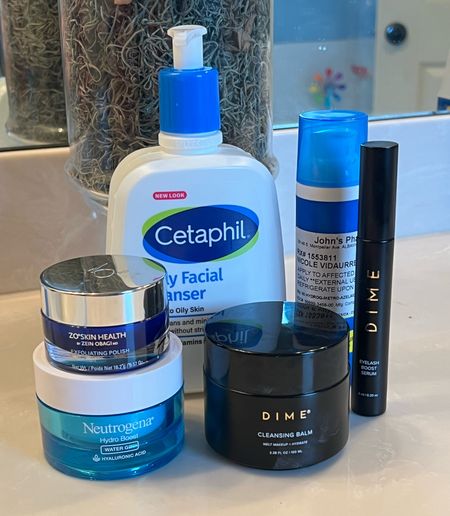 Simple Evening skincare routine…
-Dime beauty cleansing balm to remove makeup, Cetiphil facial cleanser for all over clean, Tio scrub (every 3-4 days), rx cream for melisma, Neutrgeona  Hydro Boost lotion, Dime Beauty eyelash serum 

#LTKbeauty #LTKfindsunder100