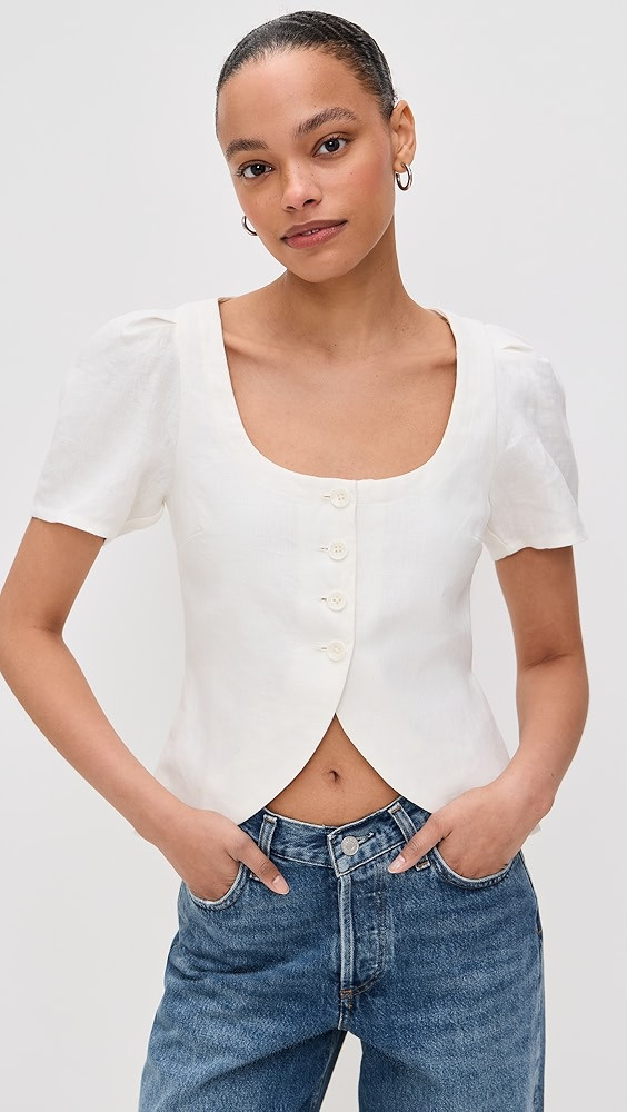 FAITHFULL THE BRAND Audrey Vest | Shopbop | Shopbop