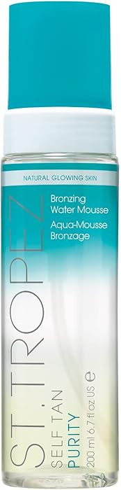 St.Tropez Self Tan Purity Bronzing Water, Clear Tanning Water Foam, Streak-Free Finish, Develops ... | Amazon (US)