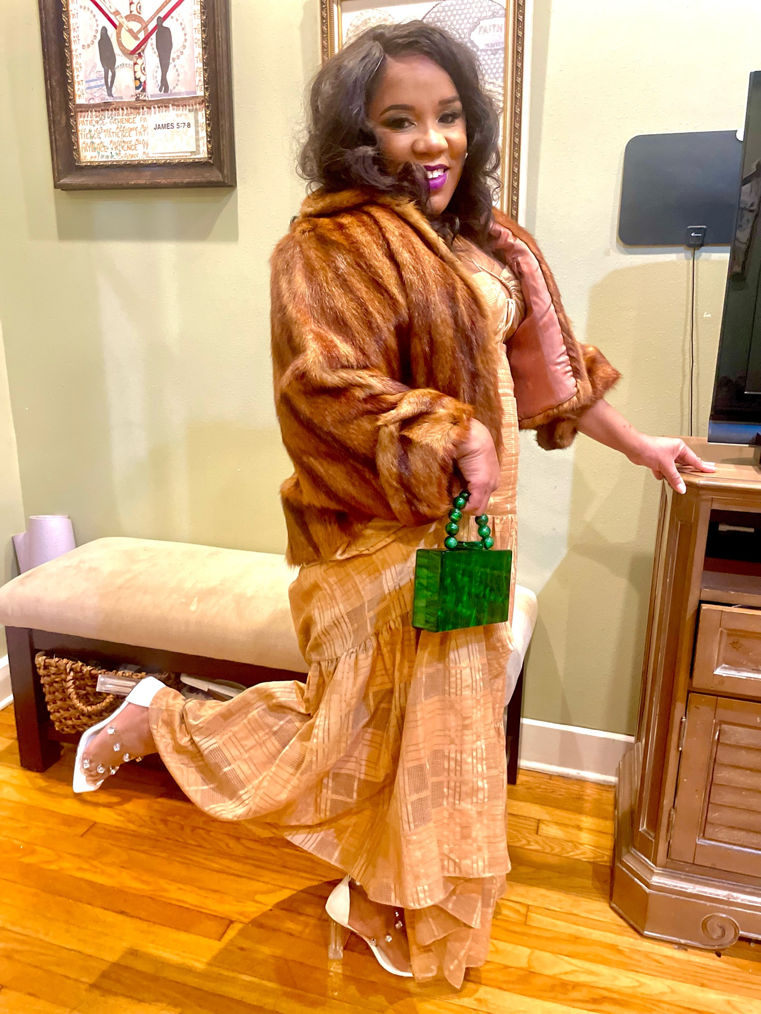 All dressed up for the ball!