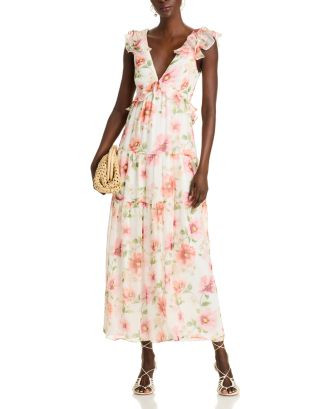 Ruffle Maxi Dress - Exclusive | Bloomingdale's (US)