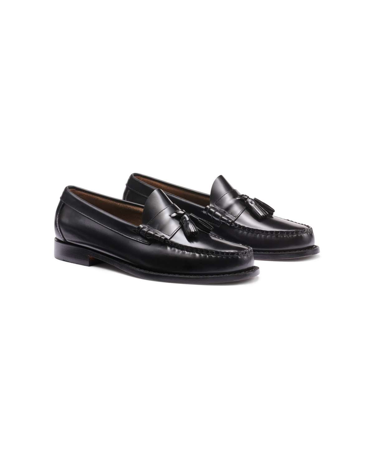 G.h.bass Men's Lennox Weejuns Tassel Loafers - Black | Macy's