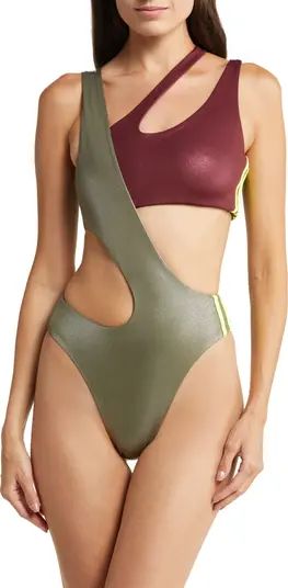 Asymmetric One-Piece Swimsuit | Nordstrom