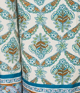 Sorrento Stroll Printed V-Neck Sleeveless Empire Waist Maxi Dress | Dillard's