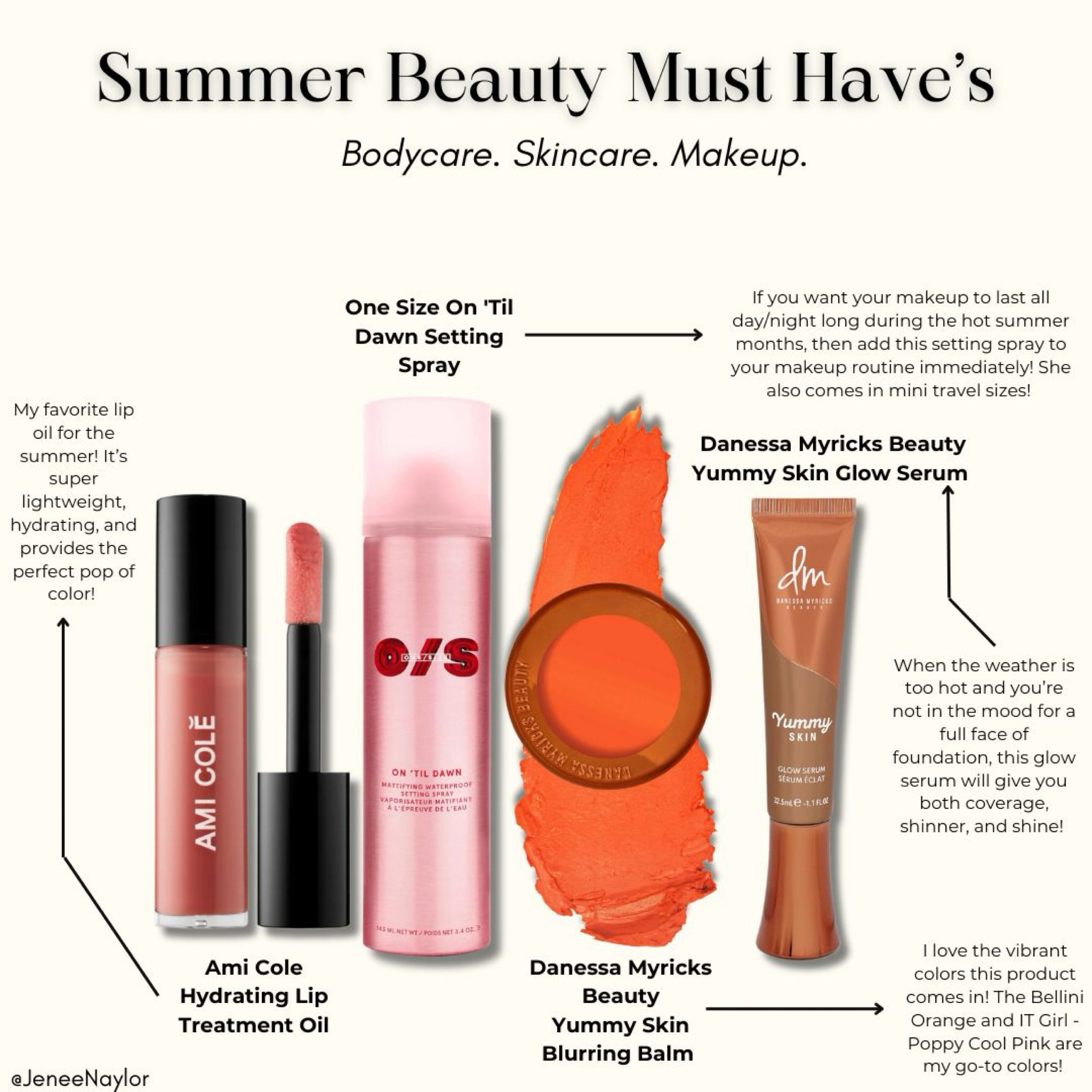 Summer beauty must haves! 

These products are my go to for staying hydrated & glammed all summer long!

#LTKFindsUnder100 #LTKSeasonal #LTKBeauty
