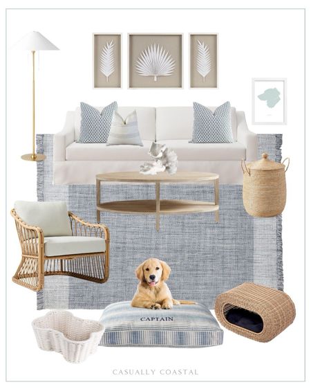 Sharing some ideas for a pet-friendly living room, with performance fabrics for extra durability! Several of these items are also on sale right now! 
- 
Pet friendly home, living room ideas, coastal living room, living room inspo, coastal design inspo, pet friendly furniture, pet friendly rug, indoor/outdoor rug, performance rugs, couch with performance fabric, sofa with performance fabric, white couch, white sofa, pottery barn rugs, coastal rugs, living room rugs, 9x12 rugs, 8x10 rugs, 10x14 rugs, coastal home decor, blue rugs, coastal decor, striped linen pillow cover, pillow styling, couch pillows, coastal pillows, spring pillows, La Jolla basket, lidded baskets, large baskets, York slope arm slip covered sofa, pottery barn couches, dog pillow bed, outdoor performance rug, stackable cat condo, rattan cat house, flower coral, coffee table decor, custom pet silhouette, silhouette art, decorative pillow cover, toy bin for pets, floor lamp, oval coffee table, coastal coffee table, coastal living room furniture, coastal living room, light wood coffee table, palm wall art, coastal artwork, Amazon artwork, 3-piece art set, living room chairs, rattan chairs, woven chairs, pet gifts, gifts for pet owners, dog toy baskets, Amazon baskets, beach house living room ideas, lake house living room ideas

#LTKhome #LTKfindsunder100 #LTKsalealert