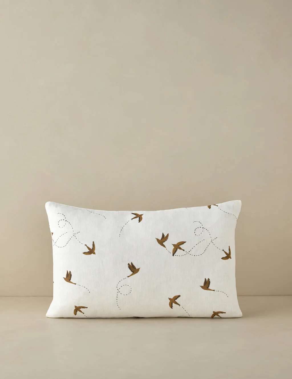 Sparrow Linen Pillow | Lulu and Georgia 