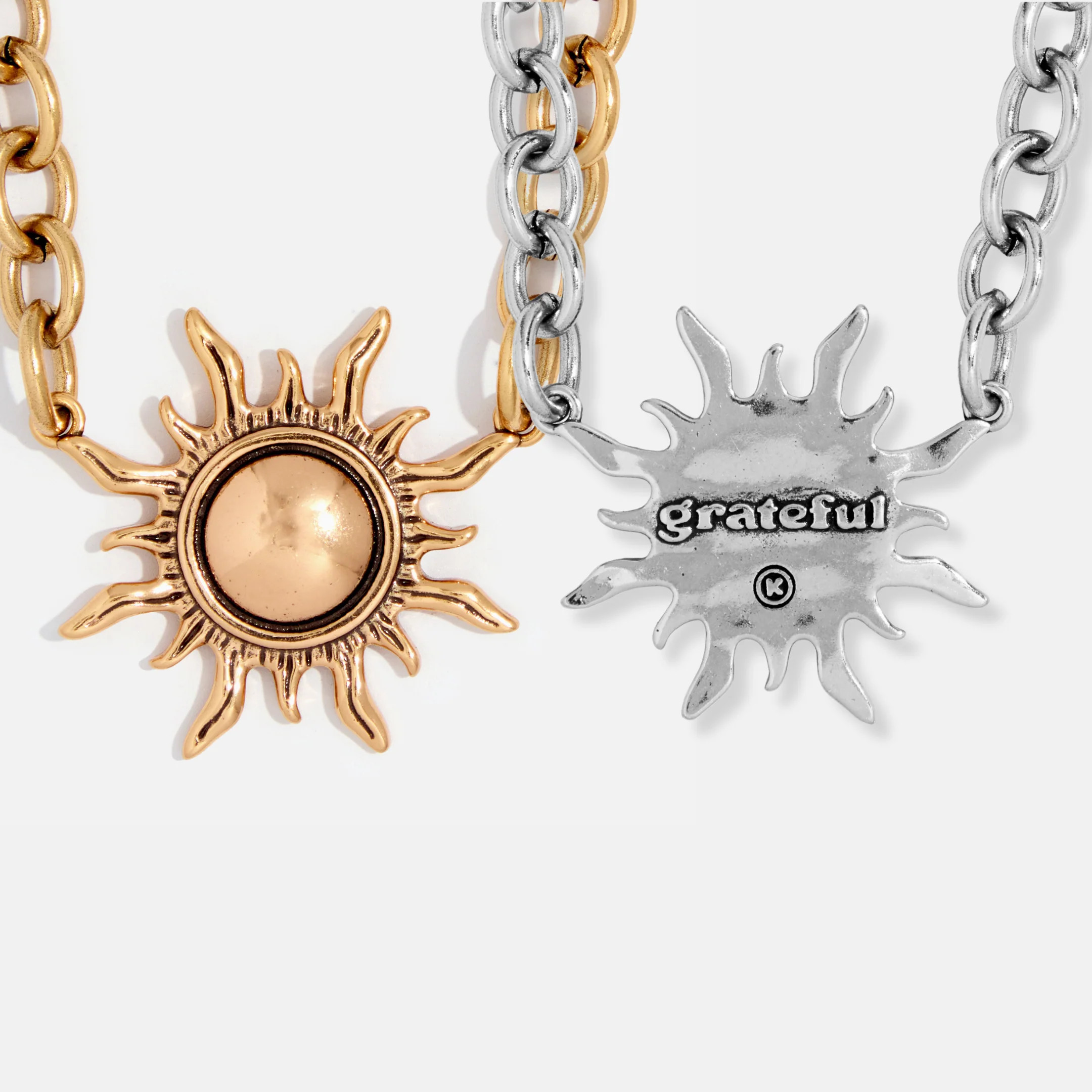 Grateful Sun Choker Necklace | Katia Designs