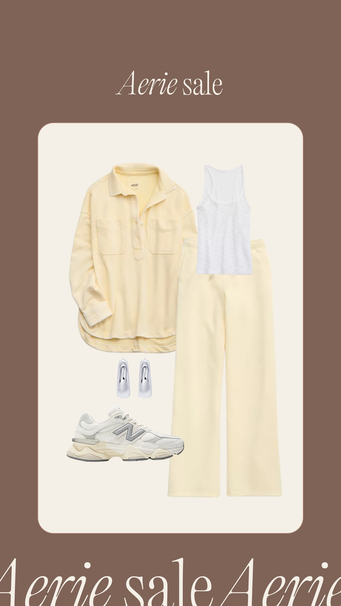 Aerie sale🤍 so many cute new arrivals for cute comfy fits! #aerie #sale 

#LTKMidsize #LTKFitness #LTKSeasonal