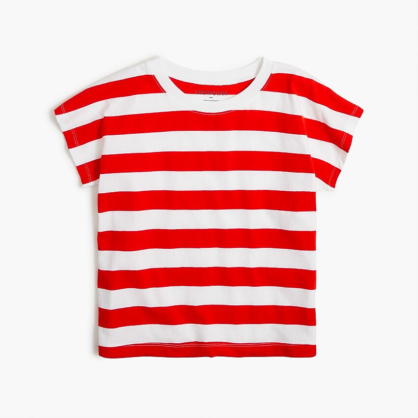 Girls' striped Dolman tee | J.Crew Factory