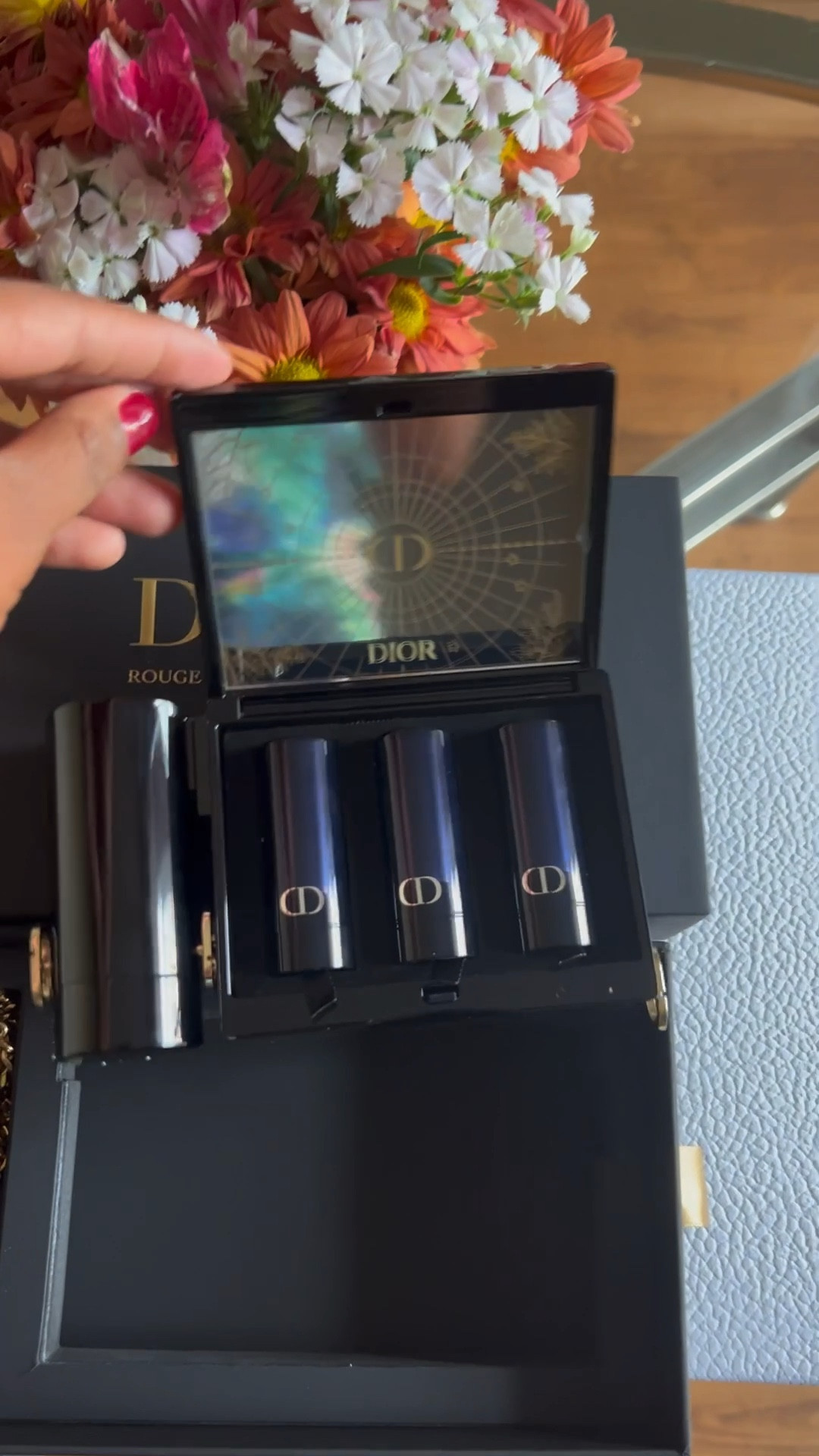 The best Dior kit ever 🖤 4 lipstick with case that can be used as bag! Exclusive from Dior & limited time. Now on sale! I absolutely love mine and you’ll love it too 😘






#ltksale #ltkbeauty #ltkdior #lipstick #ladydior #ltksalealert #luxury #beauty 

#LTKbeauty #LTKFind #LTKunder50