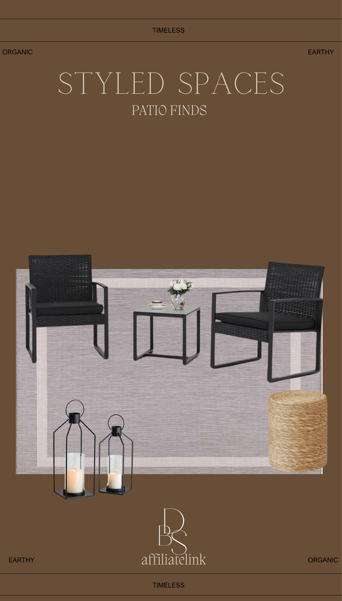 Amazon patio finds ✨ 

Amazon patio, Amazon home, home decor, outdoor rug, outdoor furniture, home finds, patio finds 

#LTKHome