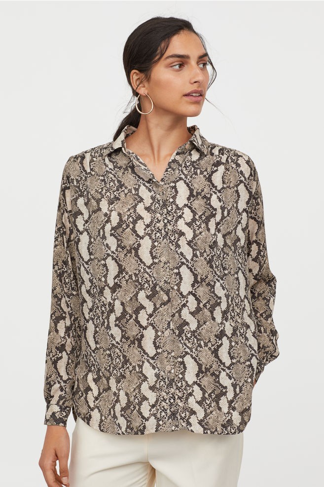 Long-sleeved Blouse | H&M (US + CA)