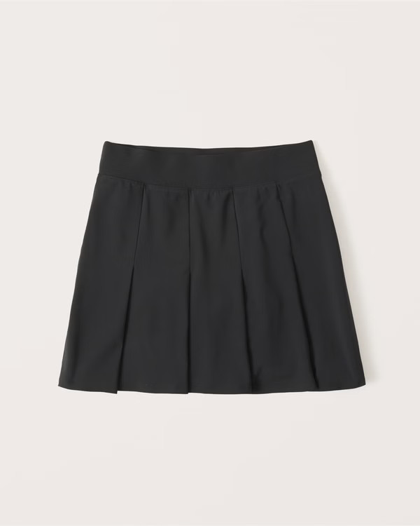 Pleated Traveler Skort | Abercrombie & Fitch (US)