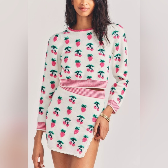 LoveShackFancy Pawley mini skirt | Poshmark