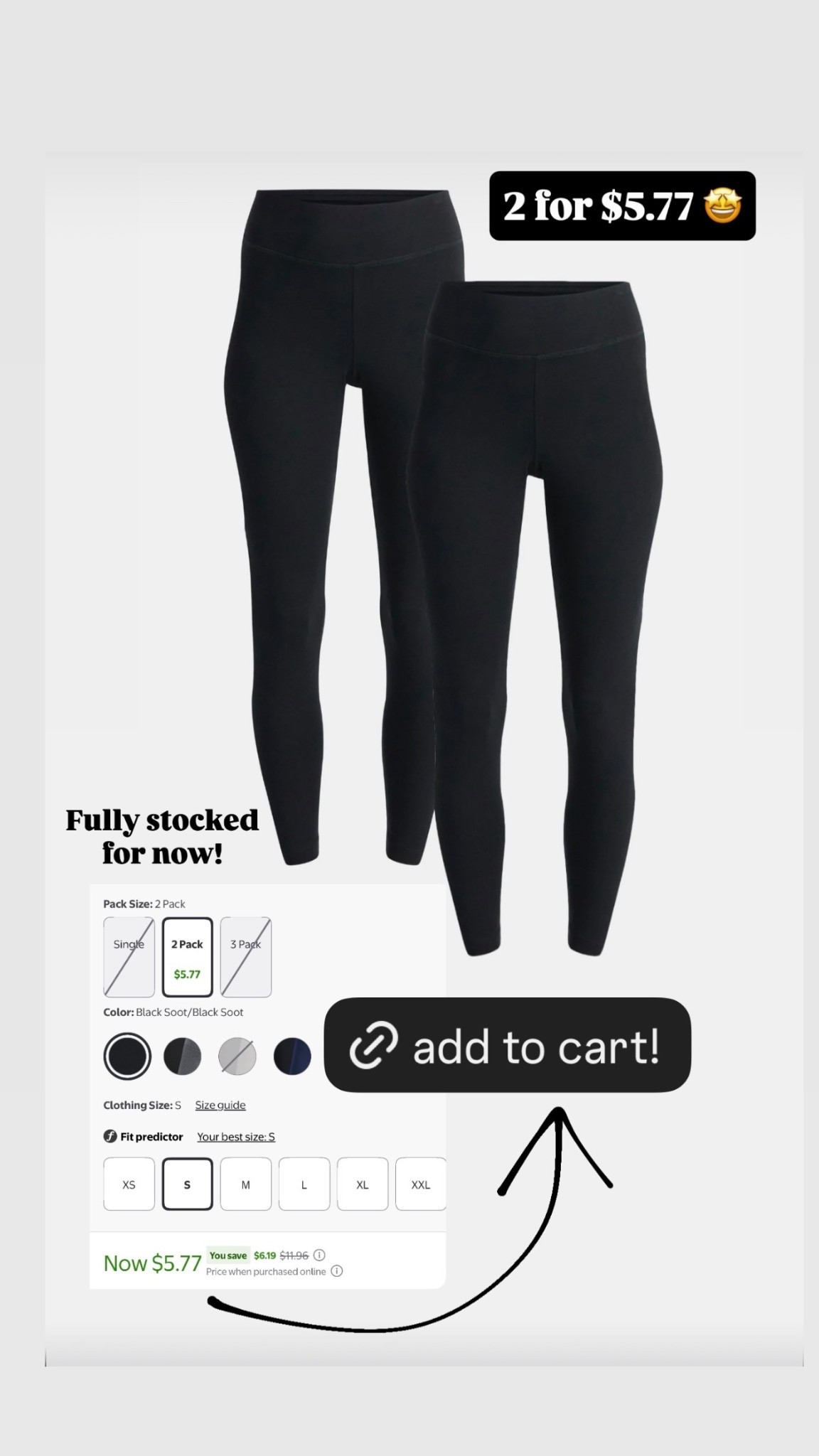 2 for under $6!  👏 

#LTKFindsUnder50 #LTKSeasonal #LTKCyberWeek