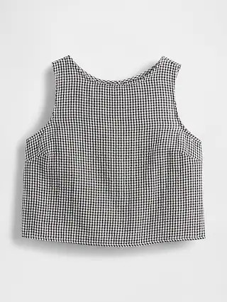 Cotton Gauze Crop Shell Top | Gap (US)