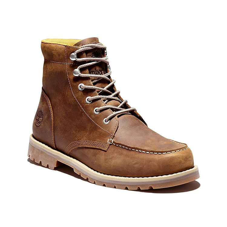 Timberland Redwood Falls Boot | Men's | Saddle Brown | Size 9.5 | Boots | Lug | Moc Toe | DSW